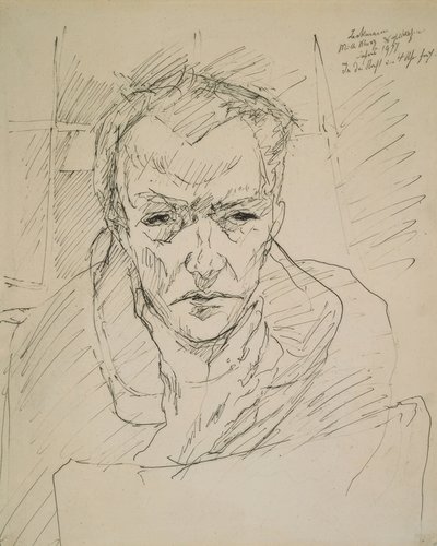 Self-Portrait by Max Beckmann