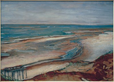 Beach Landscape by Max Beckmann