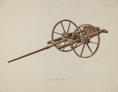 Model Potato Planter, 1938 by Max Fernekes
