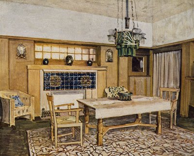 Dining Room in Karlsruhe, 20th Century by Max Laeuger