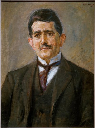 Portrait of the Publisher Bruno Cassirer by Max Liebermann