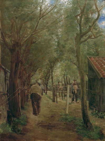 Ropewalk by Max Liebermann