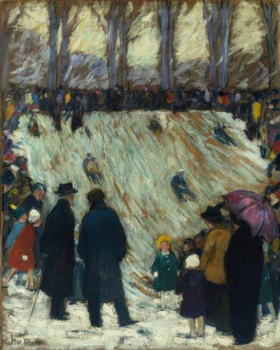 Toboggan Run in Düsseldorf Hofgarten by Max Stern