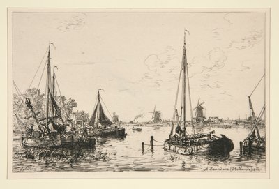 At Zaandam, Holland by Maxime Lalanne
