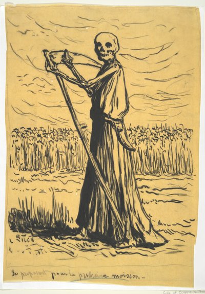 Death as a Reaper by Maximilien Luce