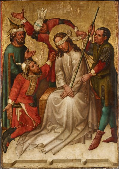 Mocking of Christ by Meister des Andreasaltars