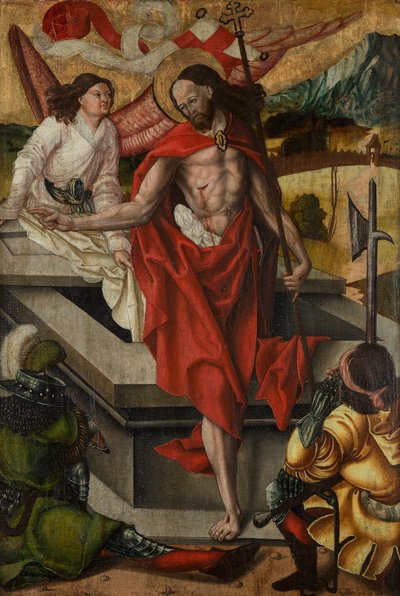 Resurrection of Christ by Meister des Christophorus mit dem Teufel