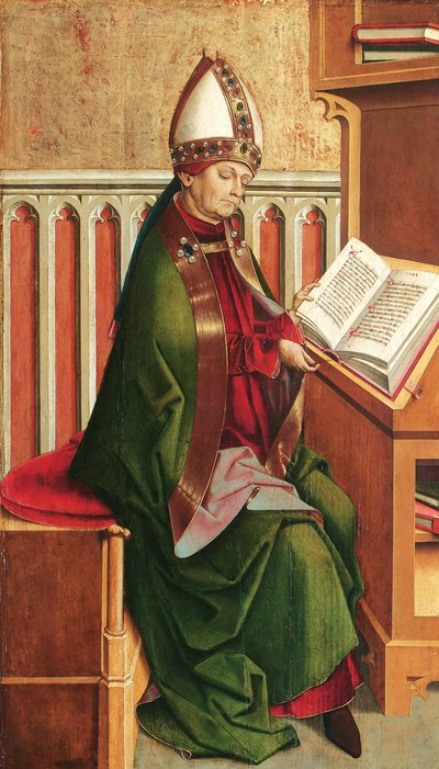 St. Ambrose by Meister von Großgmain