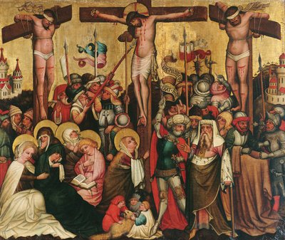 Crucifixion of Christ by Meister von Laufen