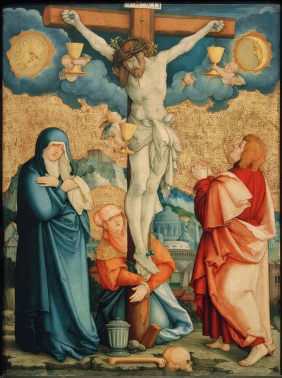 The Crucifixion of Christ by Meister von Messkirch