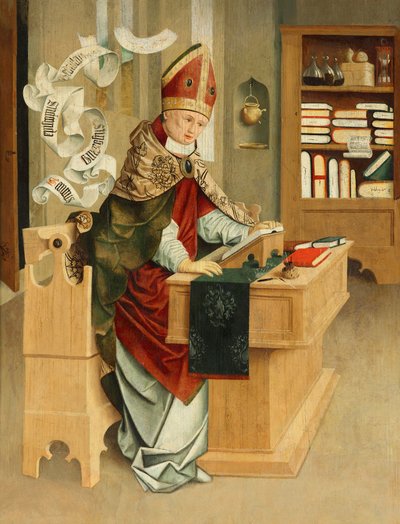 Saint Ambrose by Meister von Mondsee