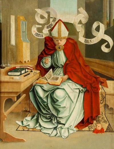 St. Augustine by Meister von Mondsee