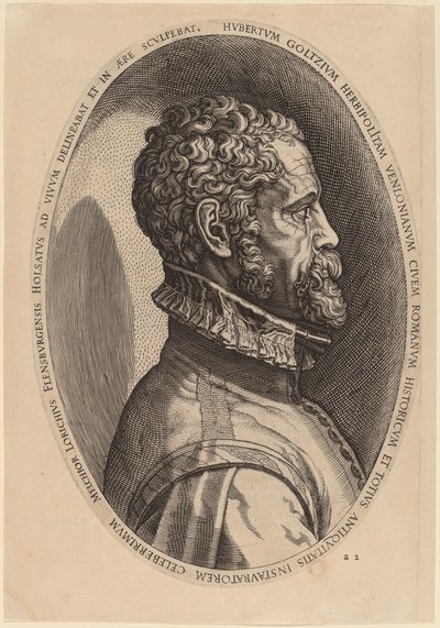 Hubert Goltzius by Melchior Lorch