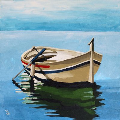 Boat Afloat by Melinda Patrick