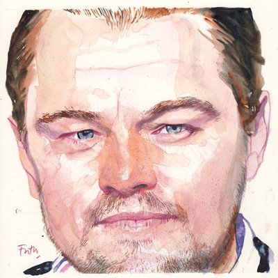 Leonardo DiCaprio, 2016 by Michael Frith