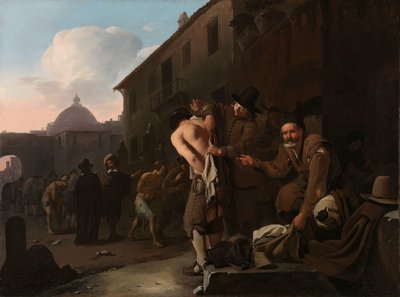 Clothing the Naked by Michael Sweerts