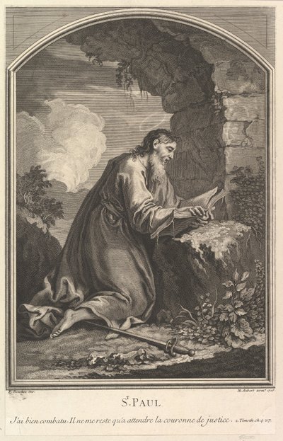 Saint Paul, 1726 by Michel Aubert