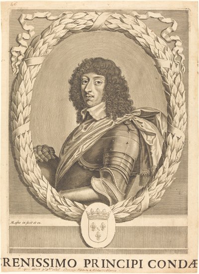 Louis II de Bourbon by Michel Lasne