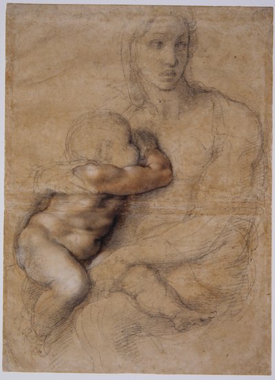 Madonna and Child by Michelangelo Buonarroti