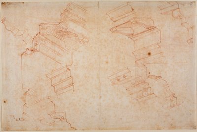 Studies from Roman monuments by Michelangelo Buonarroti