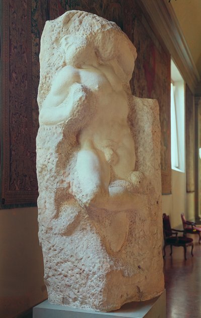 The Awakening Slave by Michelangelo Buonarroti