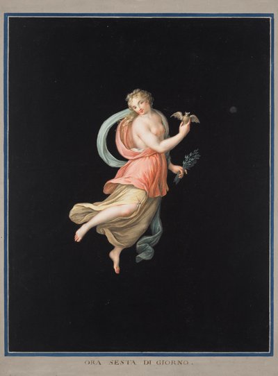 Female Allegory of the Night by Michelangelo Maestri