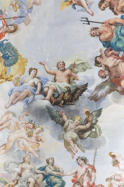 The Wedding of Bacchus and Ariadne (detail) by Michelangelo Ricciolini