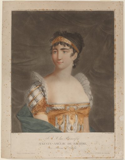 Princess Auguste Amelie of Bavaria by Michele Bisi