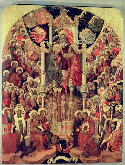 Coronation of the Virgin by Michele Giambono