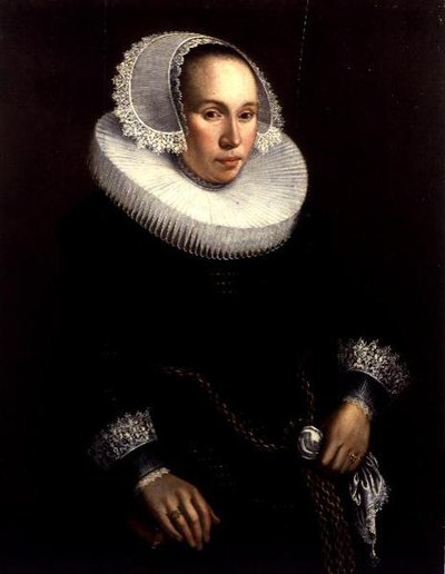 Portrait of a Lady by Michiel Jansz. van Miereveld