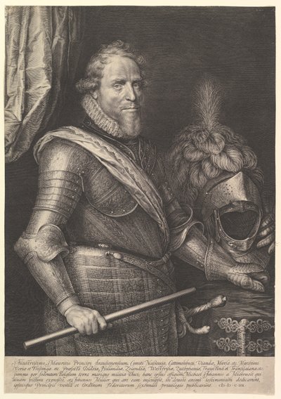 Prince Maurits of Orange by Michiel Jansz van Miereveld