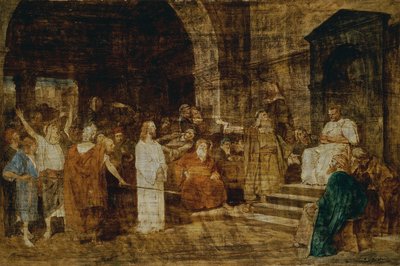 Christ Before Pilate by Mihály von Munkácsy