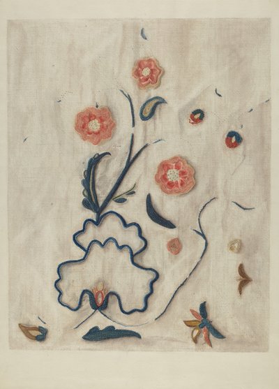 Petticoat (Detail) by Mildred E. Bent