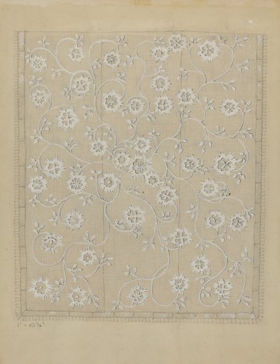 Bedspread by Millia Davenport