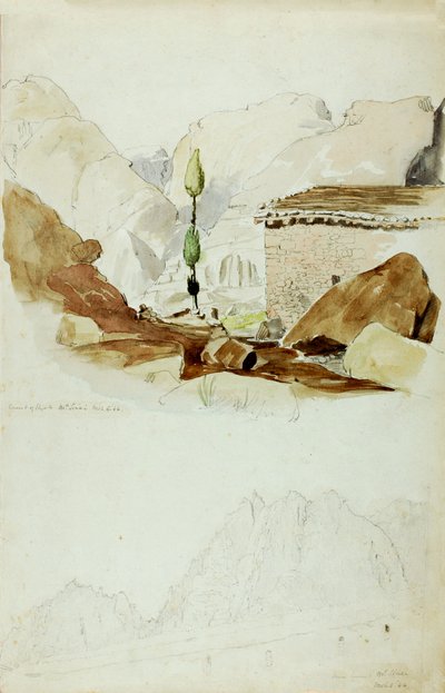 Convent of Elijah, Mt. Sinai by Miner Kilbourne Kellogg