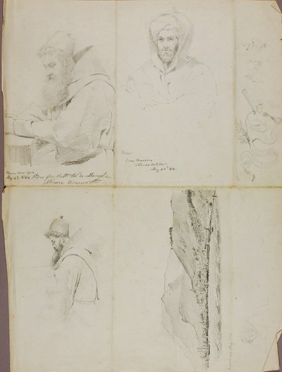 Studies: Landscape and Portrait by Miner Kilbourne Kellogg