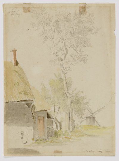 Windmill, St. Valery by Miner Kilbourne Kellogg