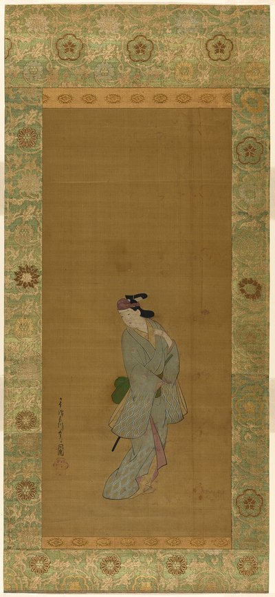 Male Figure by Miyagawa Chōshun