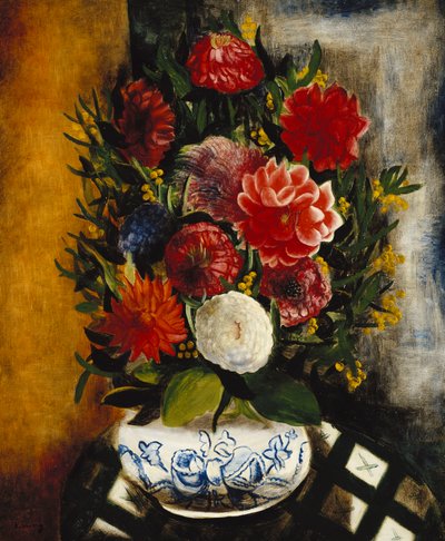 Vase of Flowers by Moise Kisling