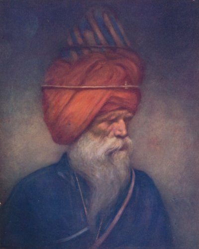 A Sikh Spear-bearer, 1903 by Mortimer L Menpes