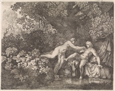 Salmacis and Hermaphroditus by Moyses van Wtenbrouck