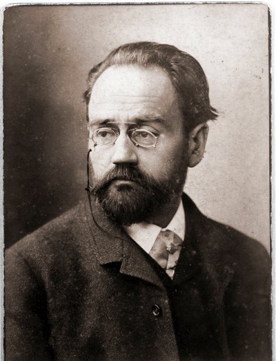 Portrait of Emile Zola by Nadar