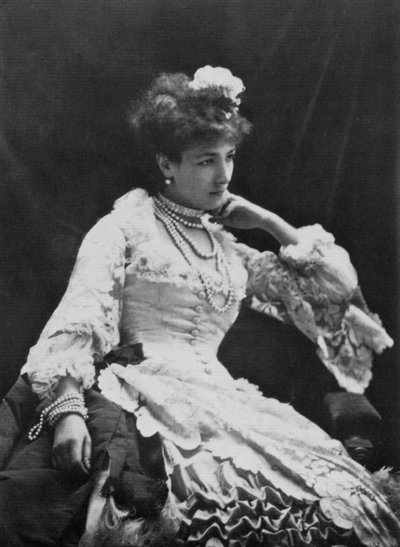 Sarah Bernhardt, French Actress by Nadar