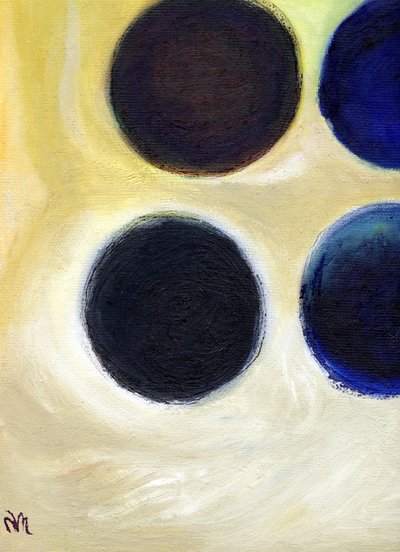 The Happy Dots 9, 2014 by Nancy Moniz Charalambous