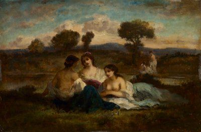 The Bathers by Narcisse Diaz de la Pena