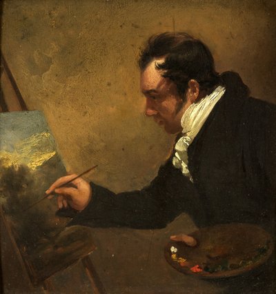 Portrait of Reverend John Eagles by Nathan Cooper Branwhite