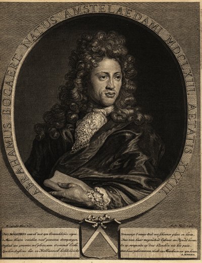 Portrait of Abraham Bogaert 1653-1727 by Netherlandish School