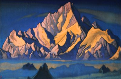 Abode of Gesar by Nicholas Roerich