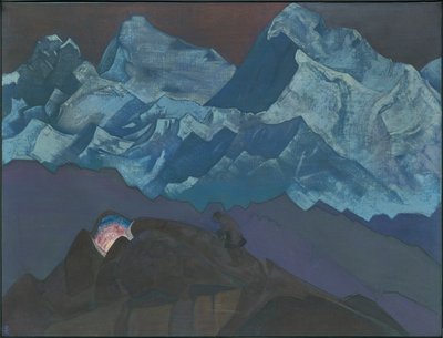 Fire Blossom ("His Country" series) by Nicholas Roerich