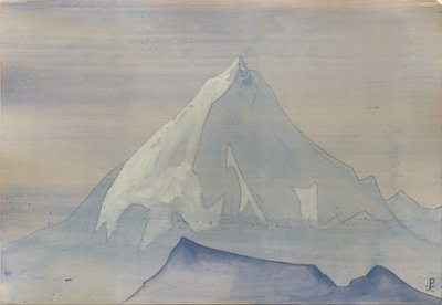 Himalayas (album leaf) by Nicholas Roerich